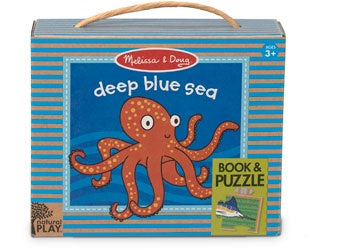 Book and Puzzle Deep Blue Sea